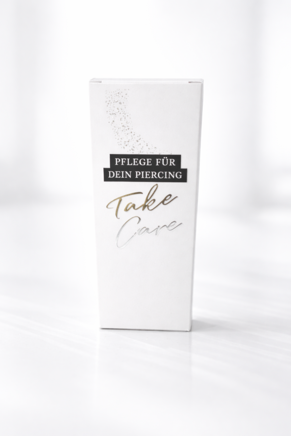 Pflegeprodukte im Piercing Center Aurich