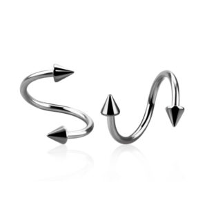 Piercing Spirale Spike im Piercing Center Aurich