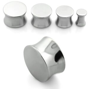 Piercing Plug Double Flared im Piercing Center Aurich