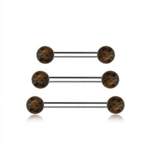 Piercing Barbell Palm Wood im Piercing Center Aurich