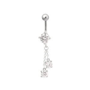 Piercing Bauchschmuck Hängende Kristalle im Piercing Center Aurich