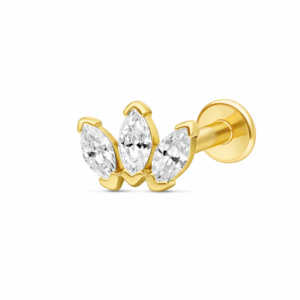 <center>Trio<center>14 Karat / 585er Echtgold<center>