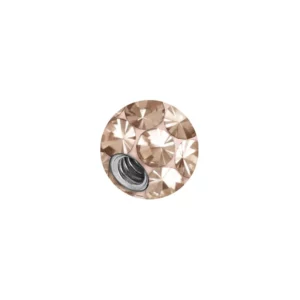 Multikristall Piercing Kugel im Piercing Center Aurich