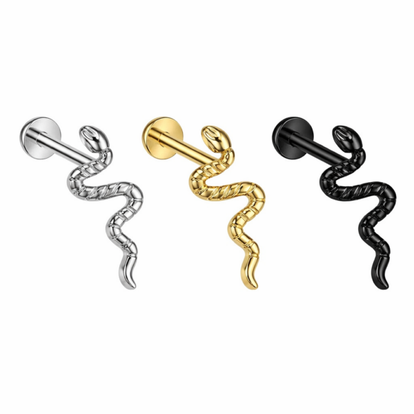 Piercing Ohrschmuck Schlange im Piercing Center Aurich