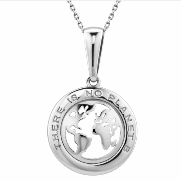 "There Is No Planet B" - Anhänger aus 925 Silber 'In Diamond Jewelry und Piercing Center Aurich