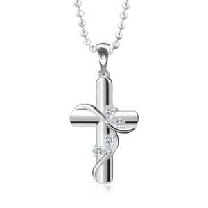 <center>Lovely cross<center>925 Silber<center>