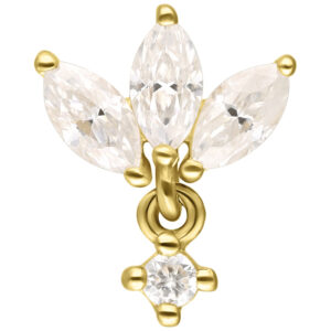 Echtgoldschmuck im Piercing Center Aurich