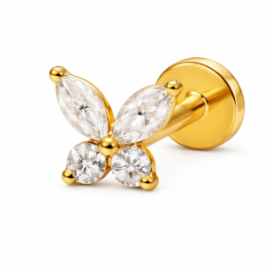 Piercing Ohrschmuck Schmetterling im Piercing Center Aurich