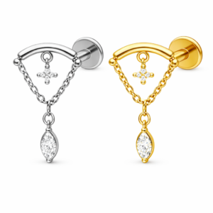 Piercing Ohrschmuck „Lilli“ im Piercing Center Aurich